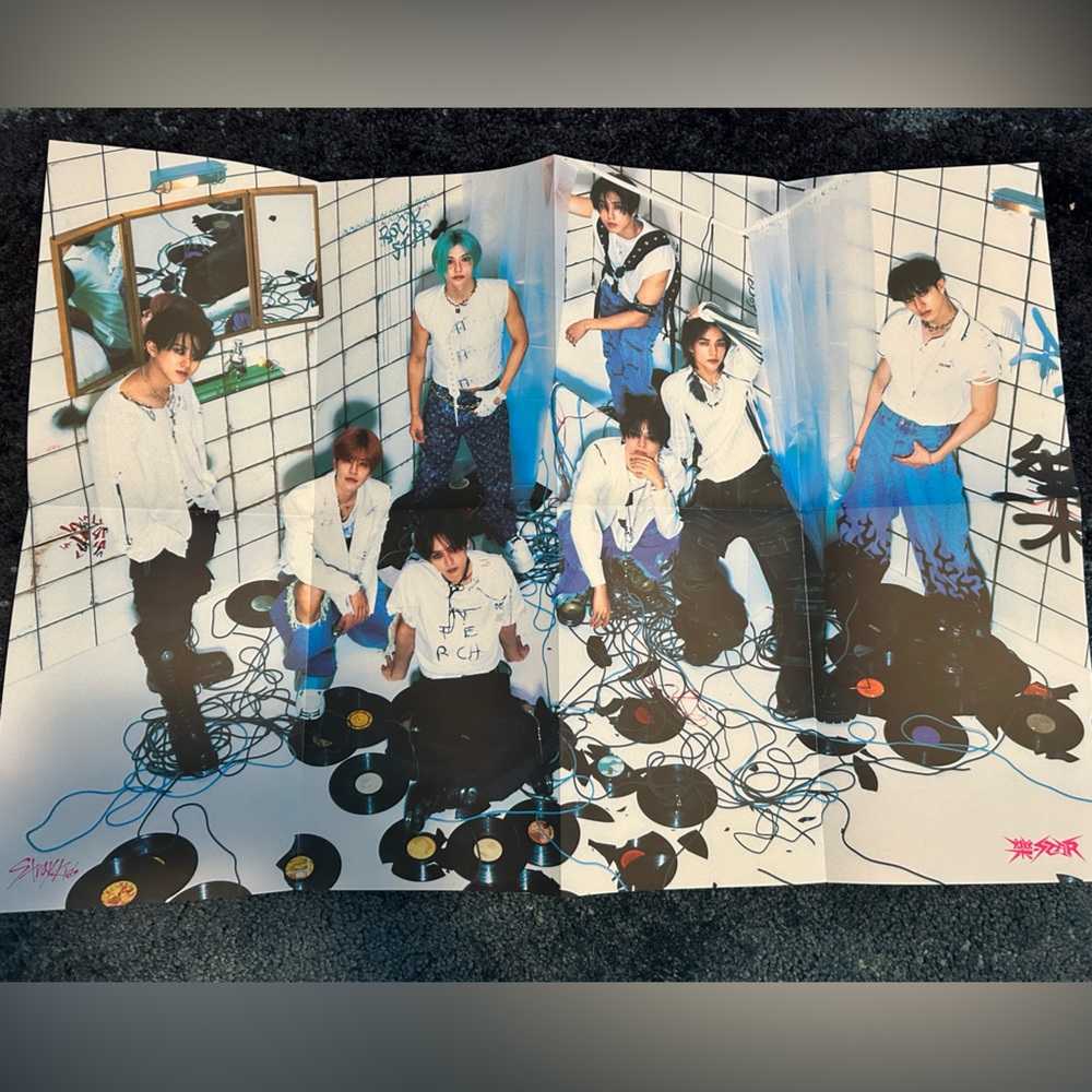 2/15 STRAY KIDS Rock-Star Album Poster